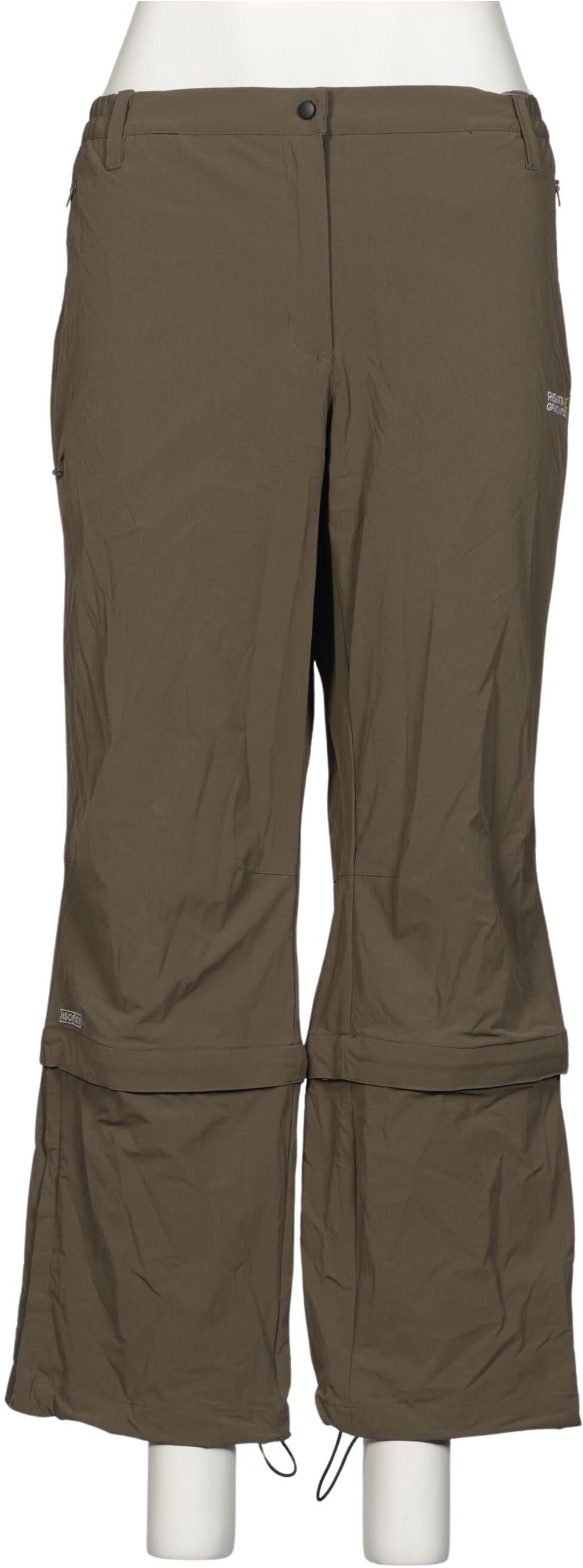 Regatta Damen Stoffhose, Grün, Kurz-Gr. EU 24, Synthetik / Elasthan - Second Hand