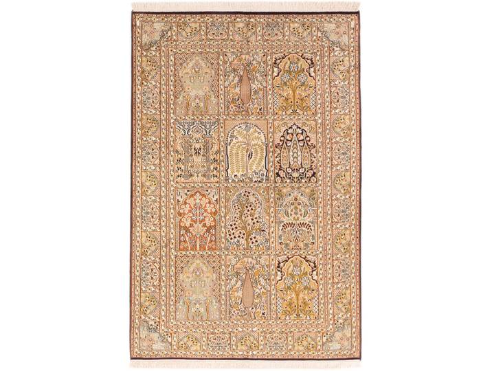 Kaschmir Seide Teppich 127x190 Handgeknüpft Orientteppich Seide
