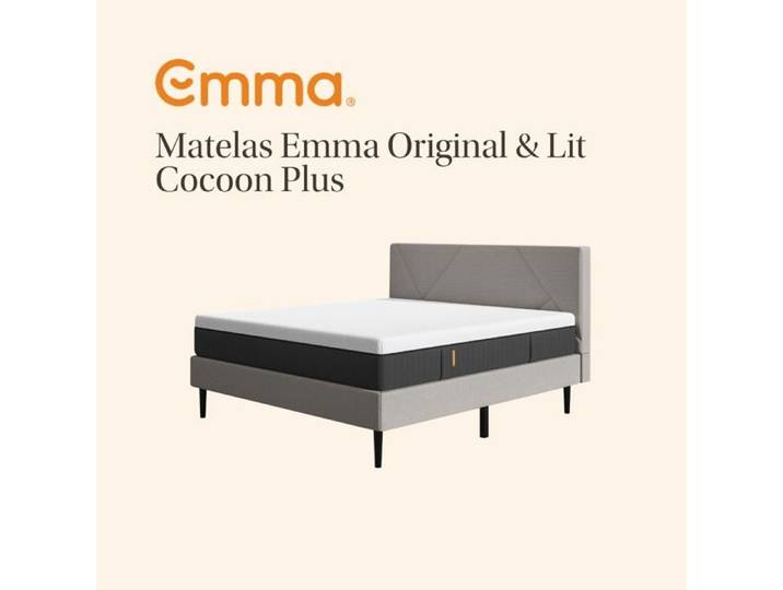 EMMA Matelas Original 140x190 + Lit Emma One Cocoon Plus 140x190