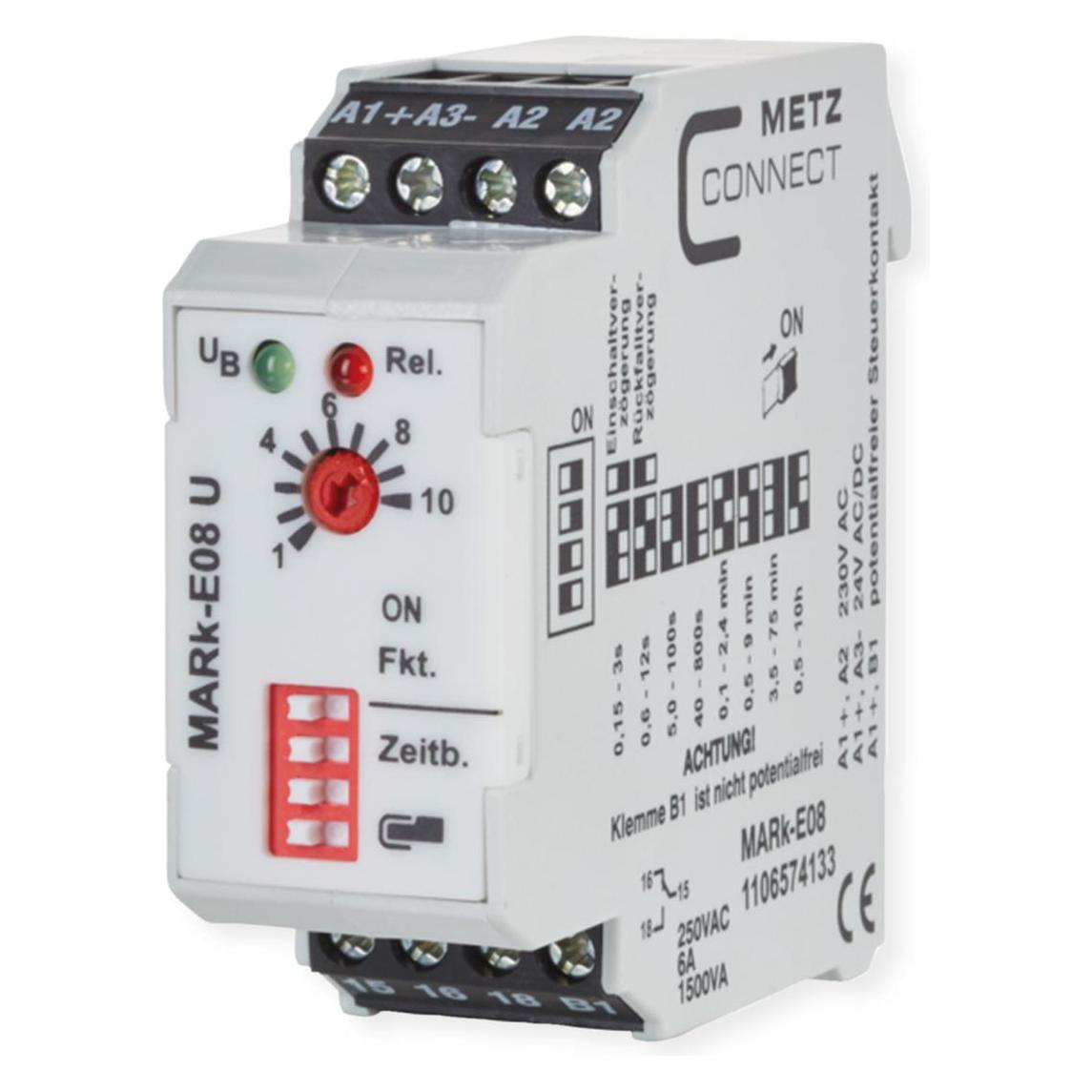 Metz Connect 1106574133 Leistungsrelais Weiss (1106574133)