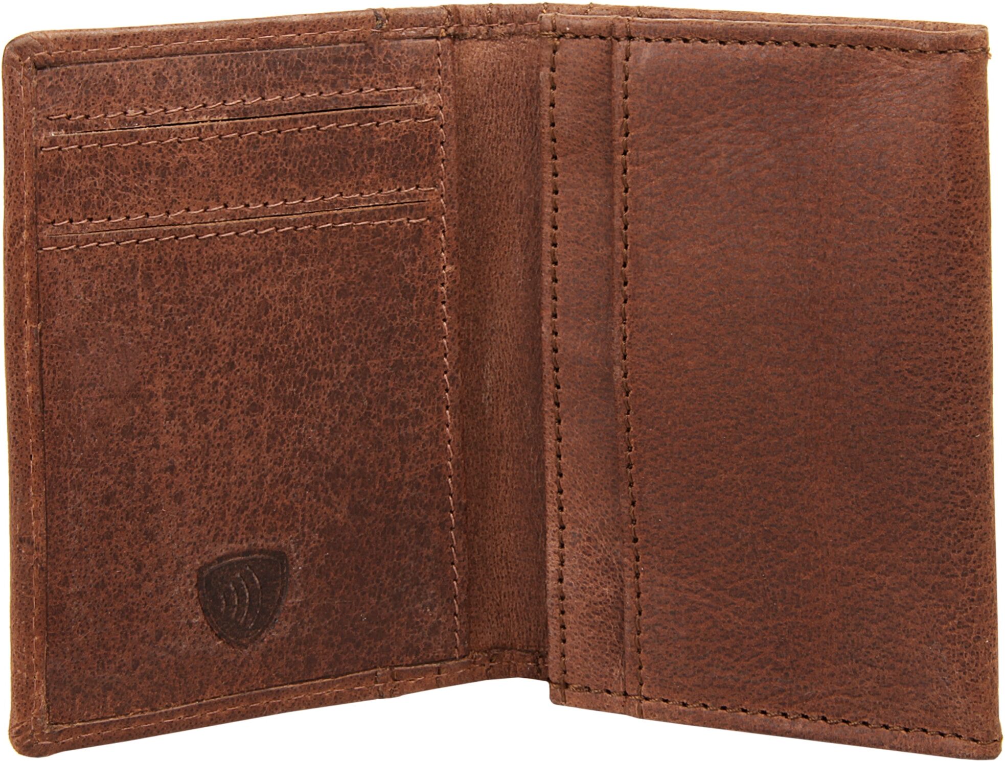 Geldbörse SANSIBAR "SANSIBAR Damen, Herren echt Leder", Herren, braun (cognac), Leder, gepflegt, Kleinlederwaren Geldbörse, echt Leder cognac Einheitsgröße