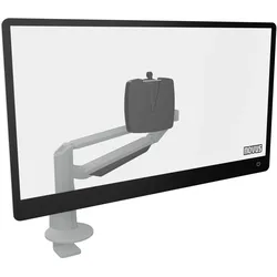 Novus Monitortragarm Clu Plus C mit Tischbefestigung für Bildschirme bis ca. 50" / 15 kg - Silber