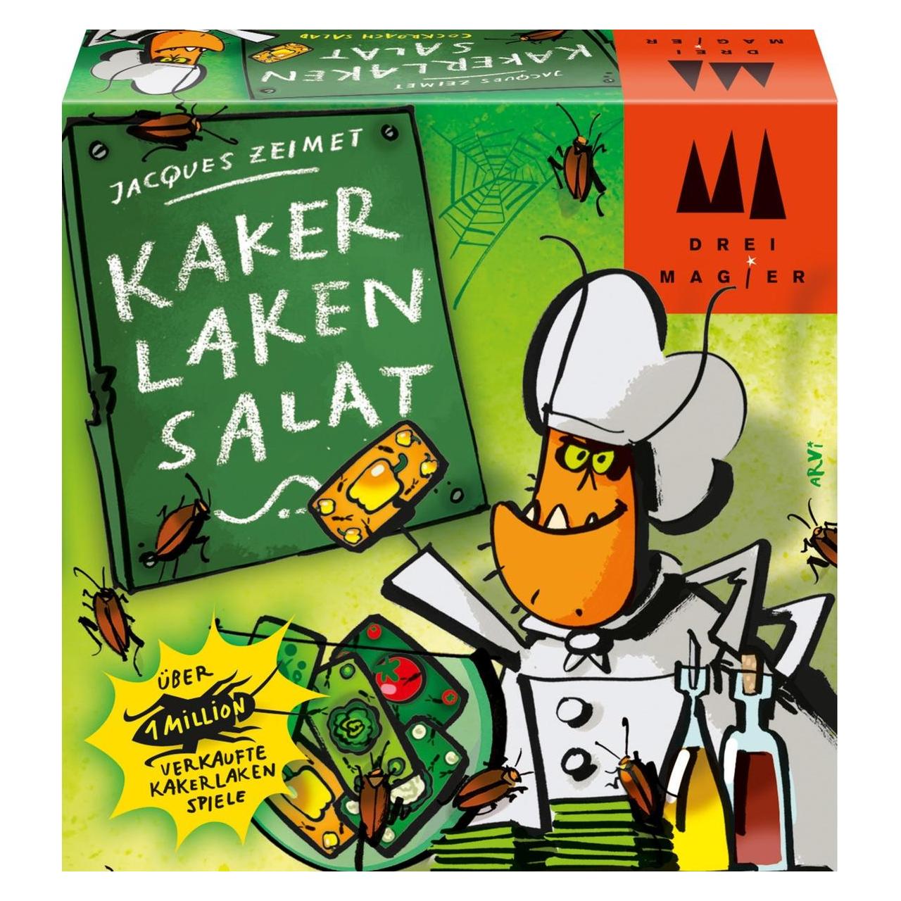 Drei Magier Spiele Kakerlakensalat (Deutsch, Französisch, Italienisch, 2 - 6 Spieler) (40839)