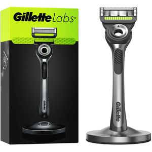 Gillette Nassrasierer Labs, für Herren, 5-fach Klinge, mit Premium-Magnetdock und 1 Klinge