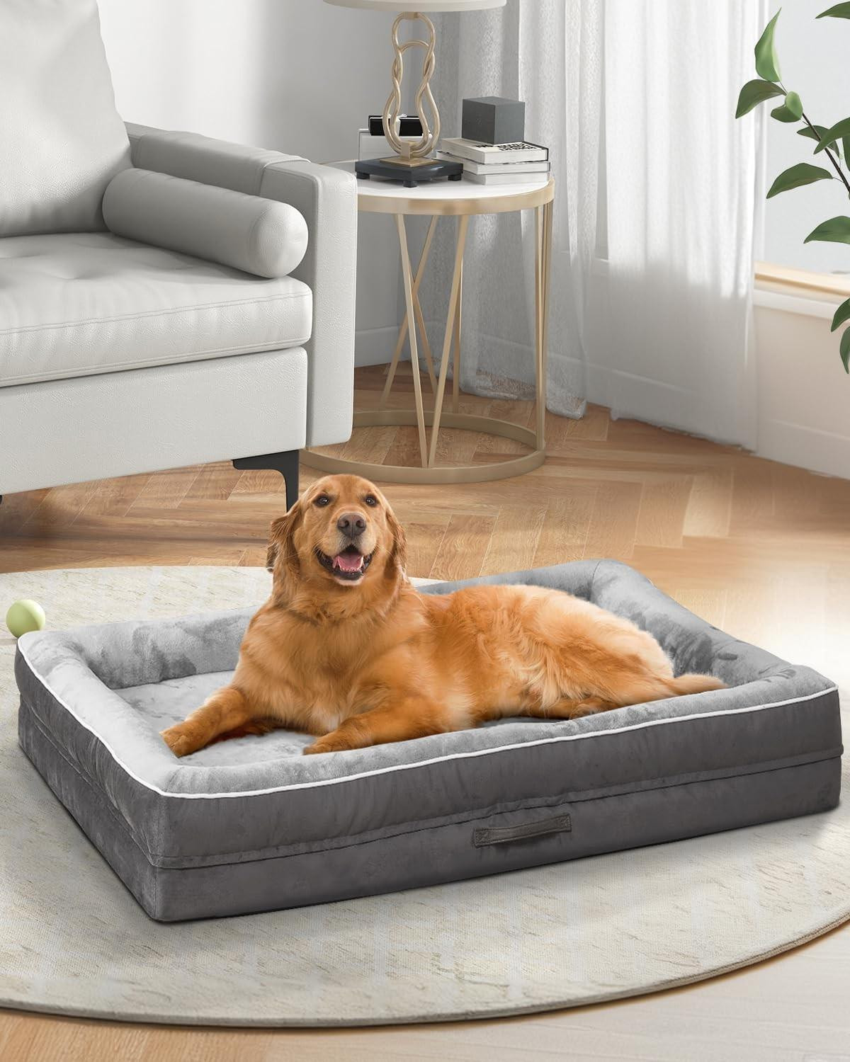 Orthopedisch Hondenbed XXL met Wasbare Hoes