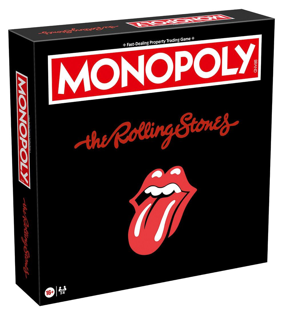 Winning Moves Rolling Stones Monopoly bordspel voor personen vanaf 16 jaar