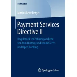 Payment Services Directive II, Fachbücher von Markus Bramberger