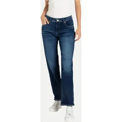 Straight-Fit Jeans Net Wash Blau 36/30