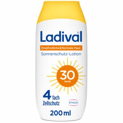 STADA Consumer Health Deutschland GmbH LADIVAL empfindliche & normale Haut Lotion LSF 30 200 ml 19362651