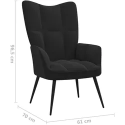 vidaXL, Sessel, Inlonella (Ohne Fussablage)