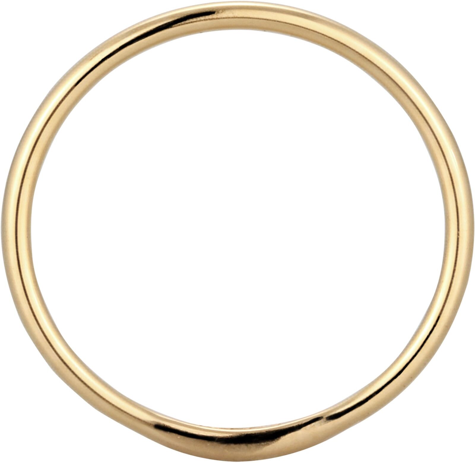 Partnerring ELLI PREMIUM "Ring Bandring Ehering Herren 375 Gelbgold" Gr. 62, gold, Fingerringe, Herren, 62, Gelbgold 375, Partnerring