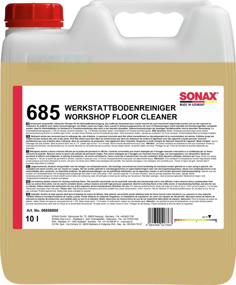 SONAX 06856000 Werkstattreiniger