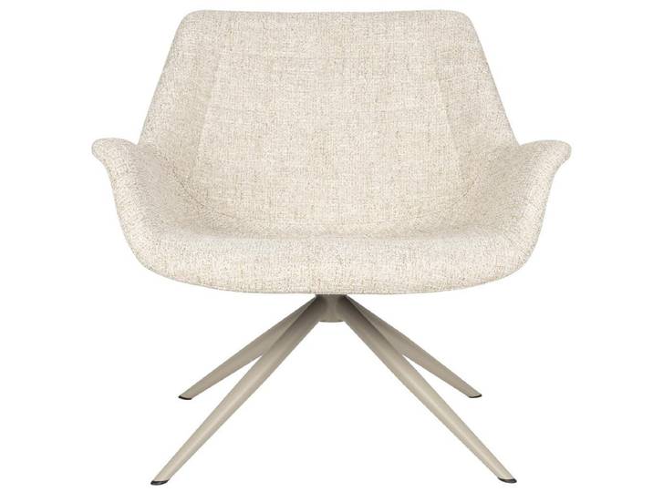 Loungesessel Elio – aus Strukturstoff - Rot - Strukturstoff - Luxusbetten24