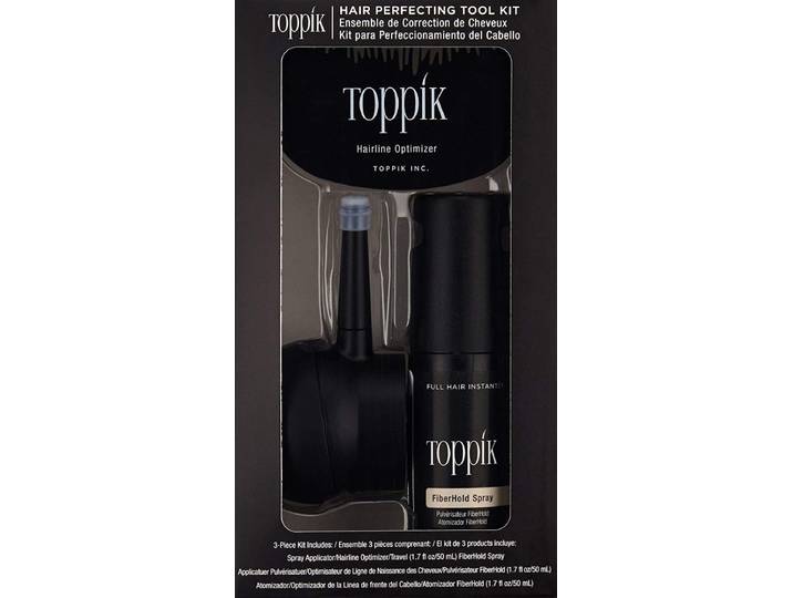 Toppik Hair Perfecting Tool Kit - Toppik Spray Applicator + Toppik Hairline Optimizer + Toppik Fiberhold Spray 50 ml - Tools voor Toppik Hair Fibers