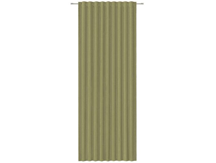 Dieter Knoll Fertigvorhang, Olivgrün, Textil, Struktur, 140x260 cm, Leinenoptik, Heimtextilien, Vorhänge, Fertigvorhänge