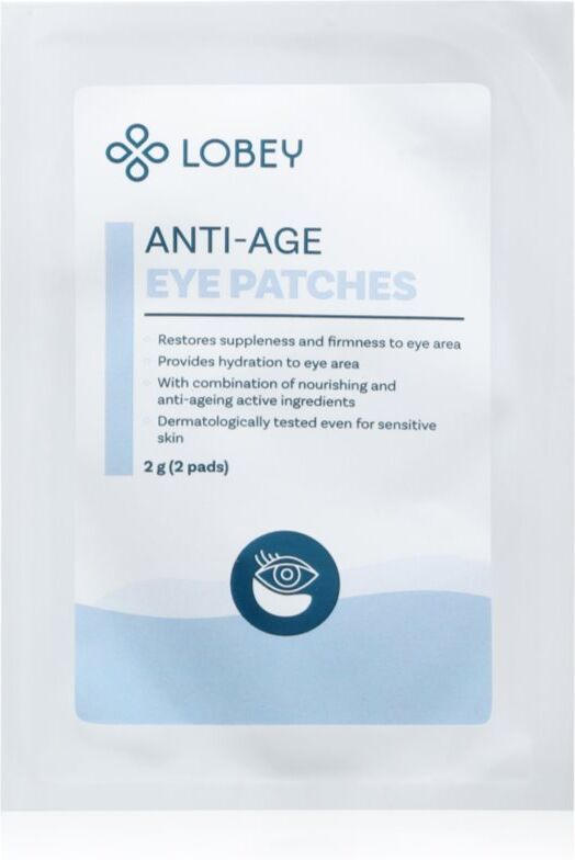Lobey Skin Care Anti-Age Eye Patches masque hydrogel contour des yeux 2 g