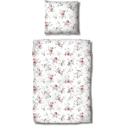 Traumschlaf, Bettwäsche, Vintage Rose (Bettwäsche Set, 140x200 cm)