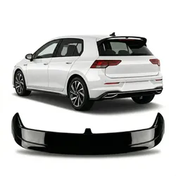 Dachspoiler passend für VW Golf 8 2019-2024, schwarz glänzend