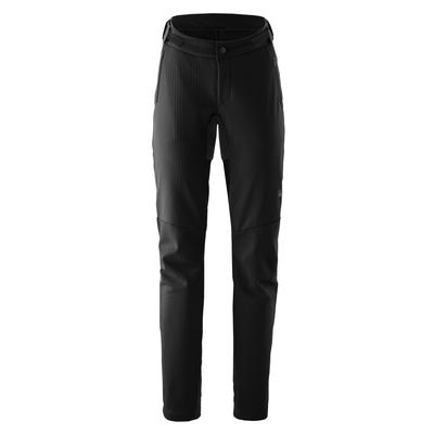 Fahrradhose GONSO "Trail Pants Softshell W", Damen, Gr. 36, Normalgrößen, schwarz, 100% Polyester, Hosen Fahrradhose, Radhose mit hohe Wärmeisolation. Wasserabweisend und strapazierfähig.