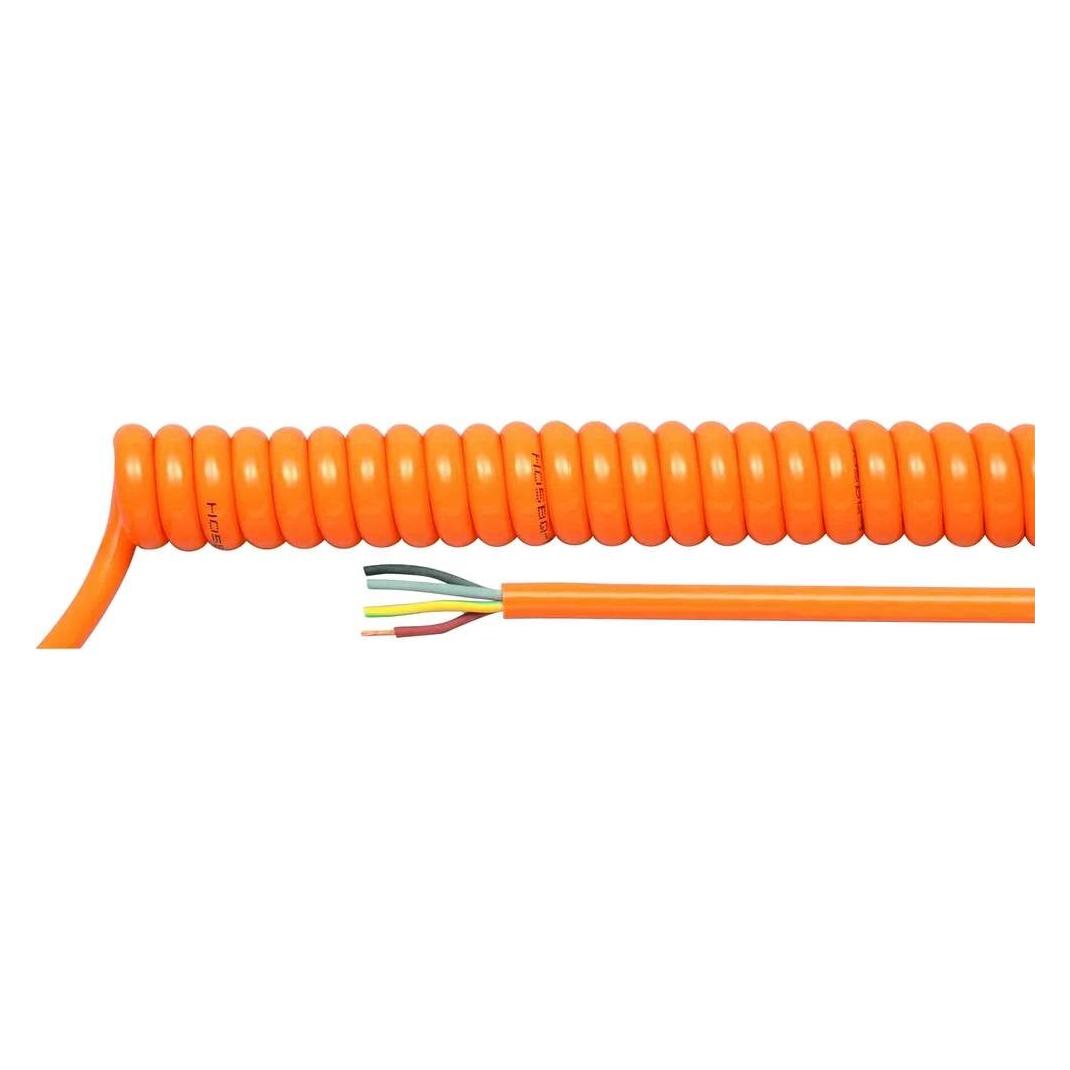 Helukabel HELU H07BQ-F WL 1000mm 12G1.585447 Orange Spiralkabel PUR (1 m) (85447)