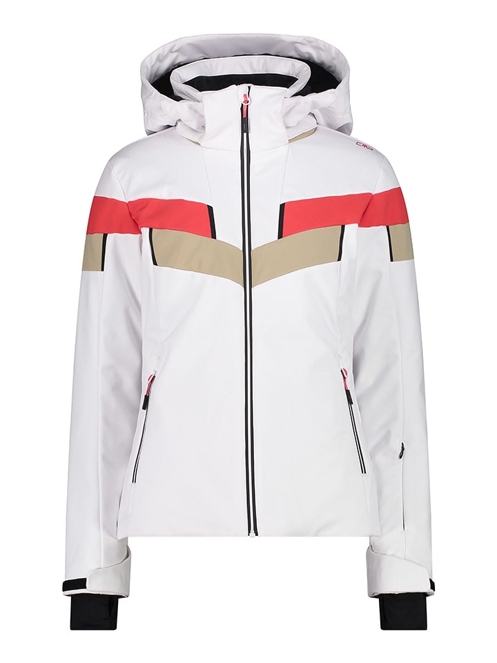 cmp Softshelljacke in Weiß/ Orange/ Beige - 38