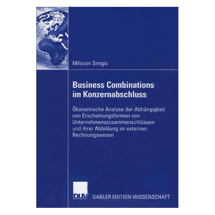 DUV Smigic,M.:Business Combinations im Konz (Deutsch, Softcover, Milovan Smigic) (63584608)