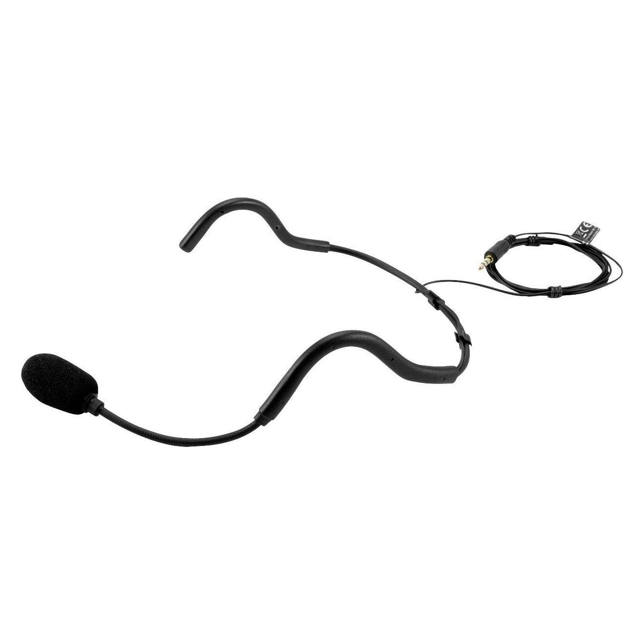 Omnitronic FAS Sport-Kopfbügelmikrofon für Taschensender (13063457)