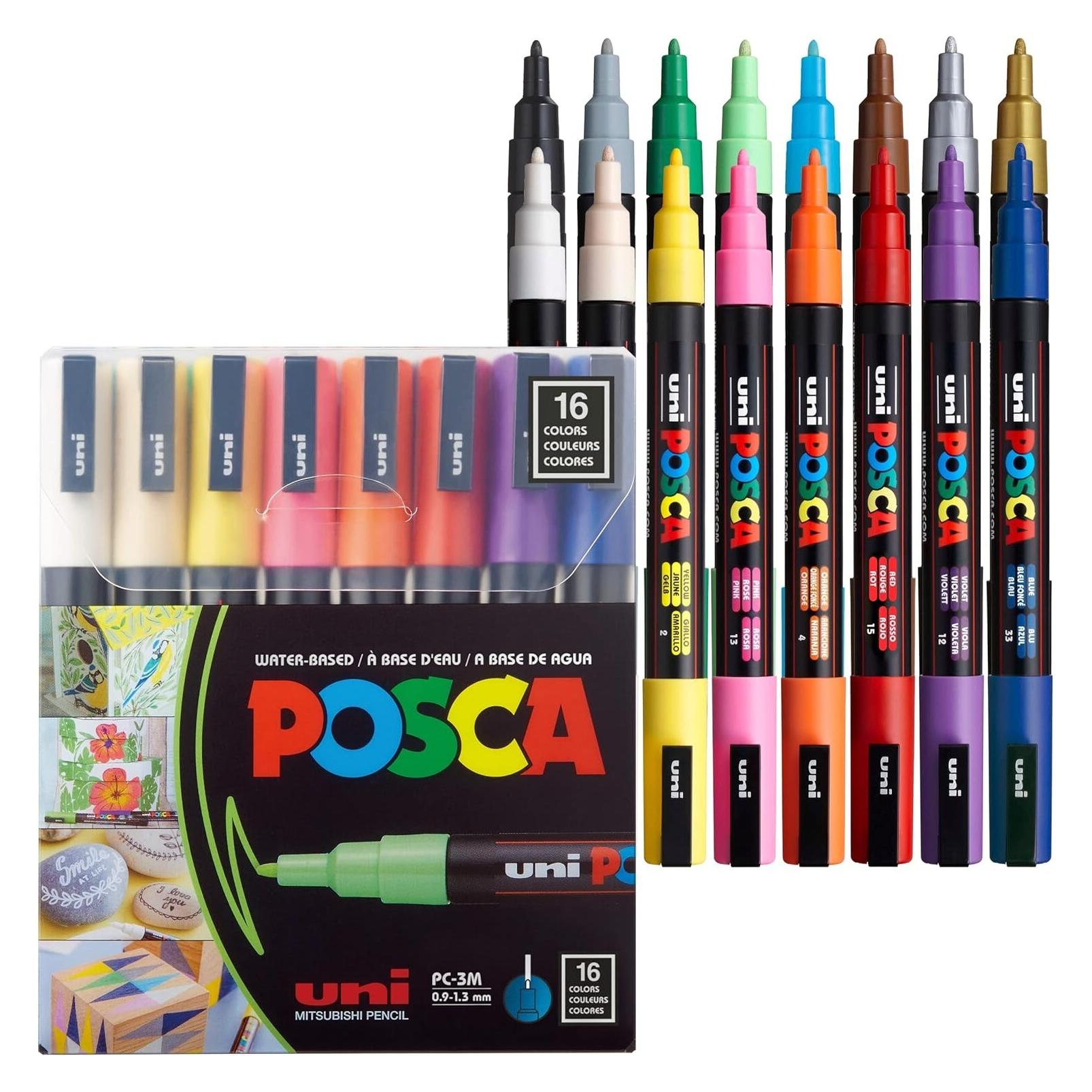 Posca Filzstift PC-3M 16er Set (16x) (5664237)