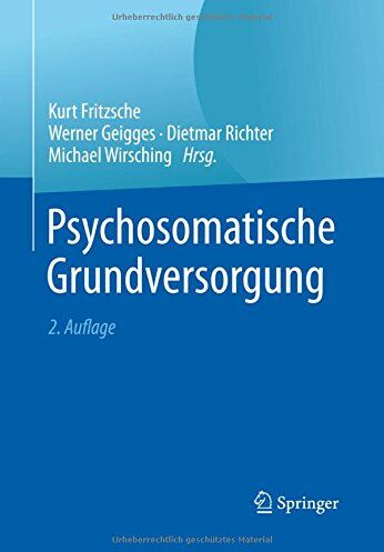 Kurt Fritzsche - Psychosomatische Grundversorgung - Preis vom 01.10.2026 17:08:56 h