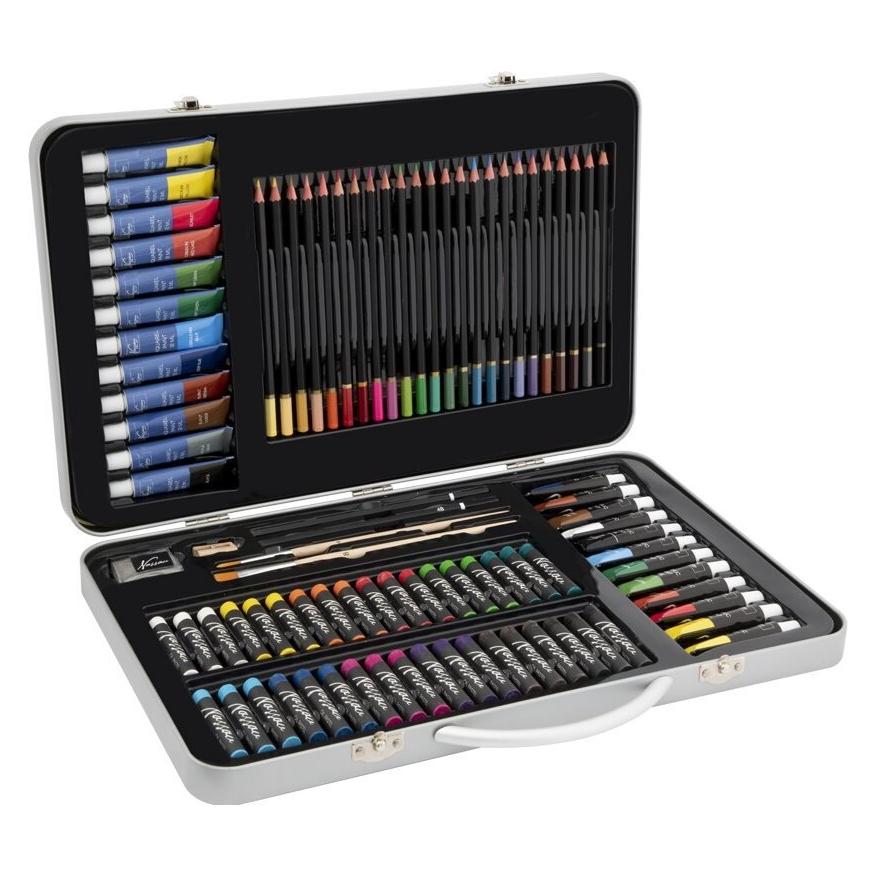 Nassau Mixed Media Art Set 90pcs 42x27cm - (K-AR0957/GE) (K-AR0957/GE)