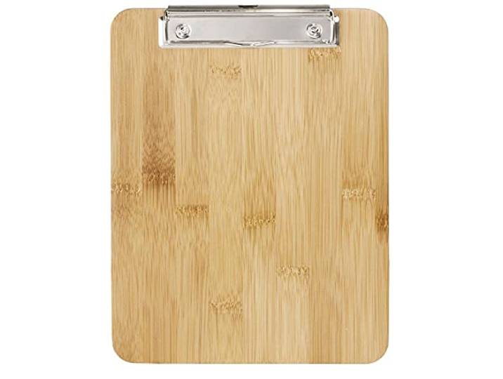 Olympia bamboe menuklem A4 - houten bon- en bordhouder voor restaurants en bars CM671