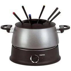 Tefal Fondue (EF3000), Fondue Set, Schwarz, Silber