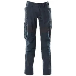 MASCOT Herren Hose mit Knietaschen ACCELERATE Schwarzblau 70 - 18579-442-010-82C70 - Schwarzblau