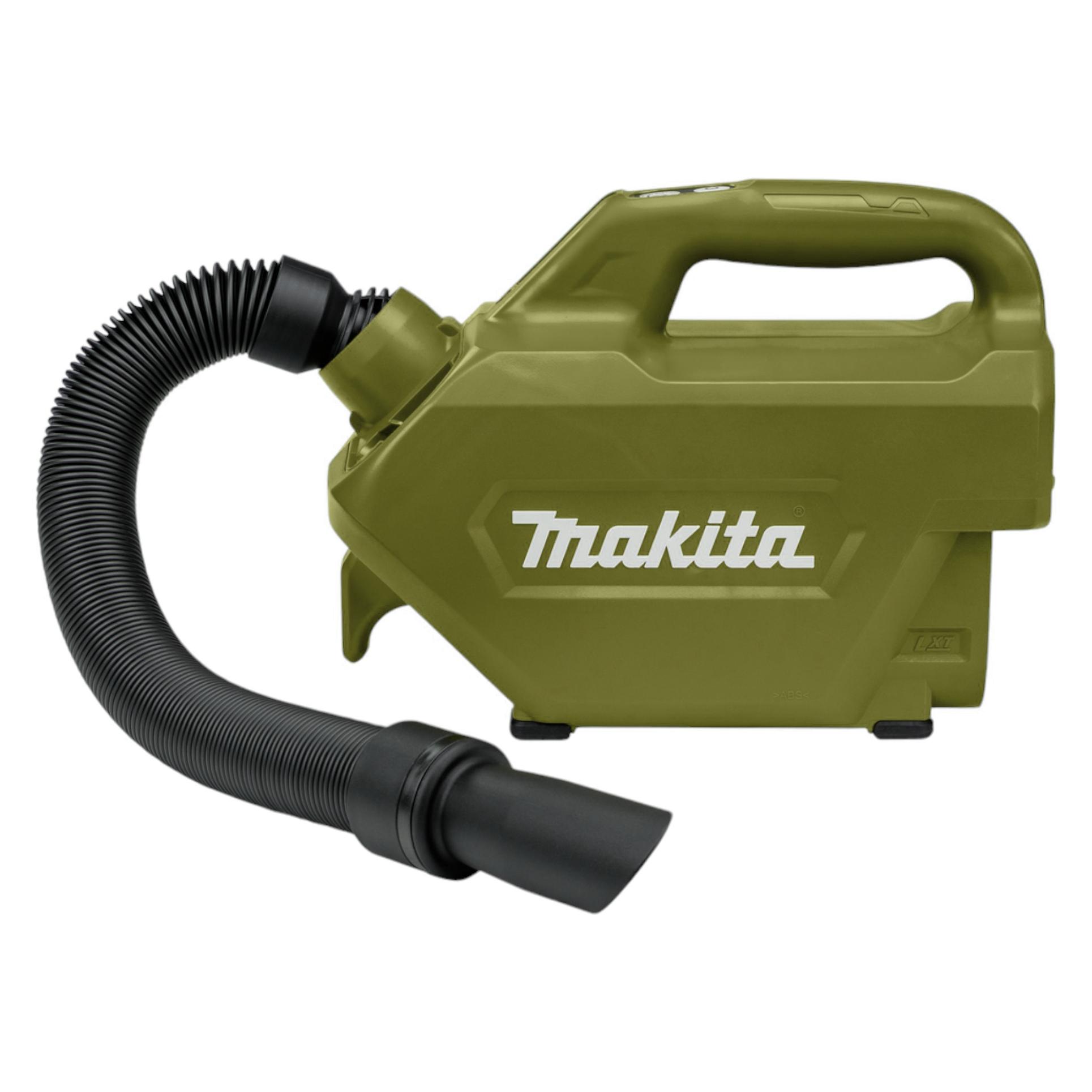Makita DCL 184 SFO Akku Staubsauger 18 V 54 mbar 0,5 l Olive Outdoor Adventure Serie + 1x Akku 3,0 (Trockensauger) (DCL184SFO)
