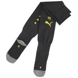 PUMA BVB Borussia Dortmund Stacked Stutzenstrümpfe 2023/24 02 - PUMA black/cyber yellow 47-49
