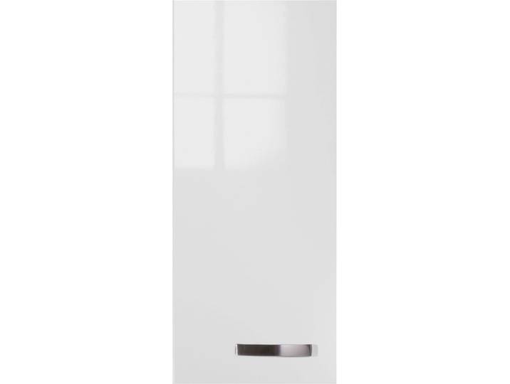 Hängeschrank KOCHSTATION KS-Cara , weiss (weiß glänzend, weiß), B:30cm H:70,4cm T:34,9cm, Schränke, Hängeschrank, Breite 30 cm