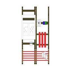 Hager UF32WE9EHZ-LS Mess- und Wandlerfeld Inhalt 1 St.