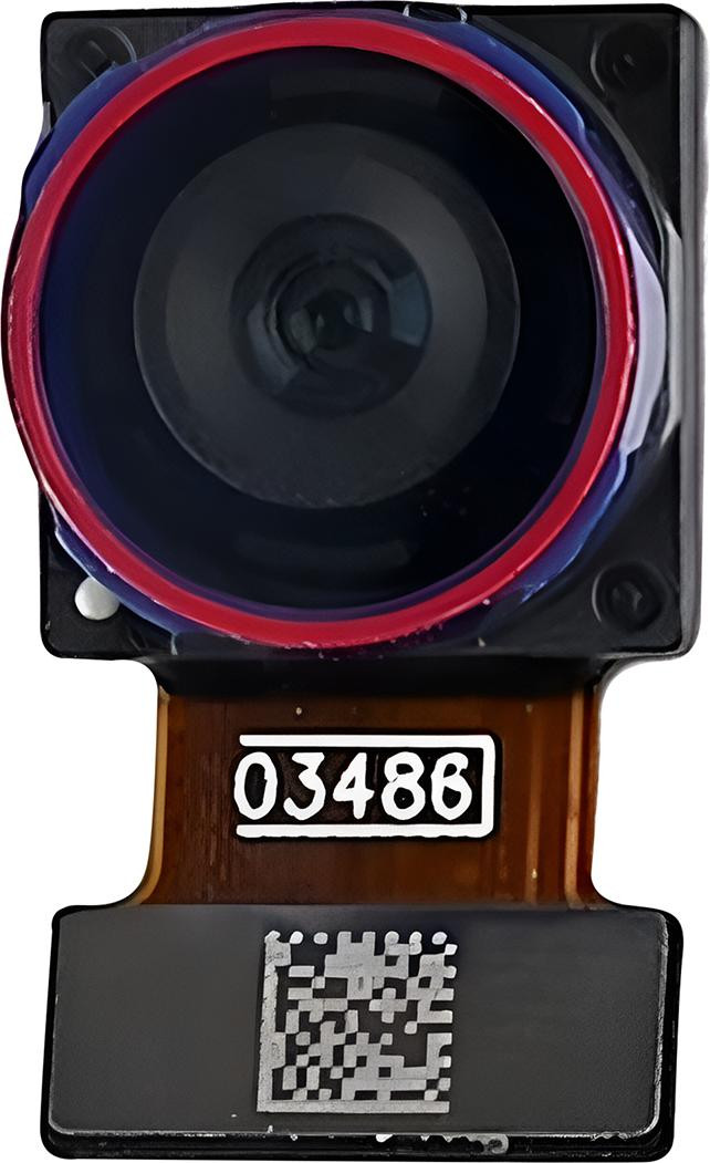 Clappio Xiaomi Redmi Note 14 5G Achterste Ultra Groothoekcamera 8MP Zwart/Rood
