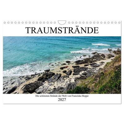 Traumstrände - die schönsten Strände der Welt (Wandkalender 2027 DIN A4 quer), CALVENDO Monatskalender