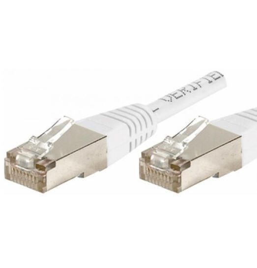 Dexlan Patchkabel Cat. 6A, F/UTP, weiß, 25,0 m 859587