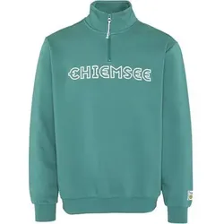 CHIEMSEE Sweatshirt mit hochwertigem 3D Stick, Größe S in Blau 184718