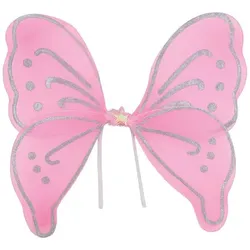 Kinder-Flügel "Glitzer", rosa, 51 x 49 cm