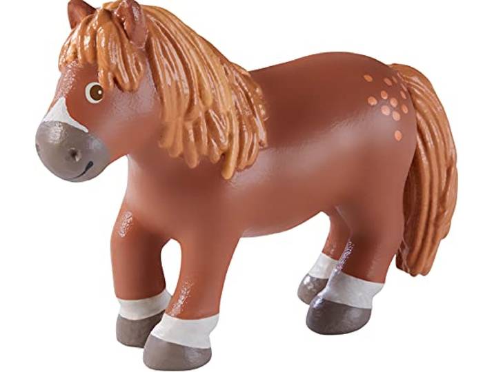 HABA - Little Friends poppen en dieren om te vouwen, 305636, bruin