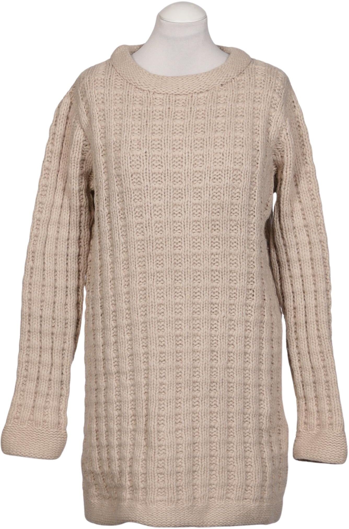 COS Damen Kleid, Beige, Gr. L, Wolle / Angorawolle - Second Hand