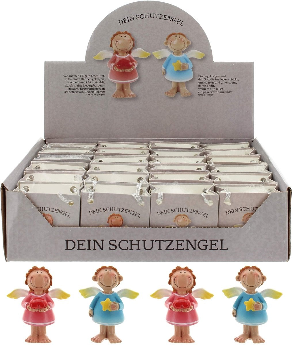 Dailygoods Beschermengel Set - 24-delige Geluksbrengers als Raamhangers