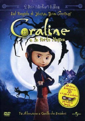 Henry Selick - Coraline e la porta magica (versione 2D+3D+4 paia occhialini 3D) [IT Import] - Preis vom 10.10.2026 11:48:34 h