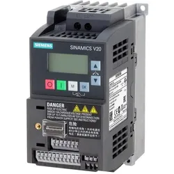 Siemens, Frequenzumrichter, SINAMICS V20 1AC200-240V-10/+10% 0.55kW