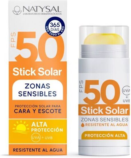 Natysal Solar Stick SPF 50 Sensitive Areas 14 gr