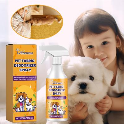 Happy Pet Pantry Pet Odor Eliminator Spray For Dogs & Cats Natural Pet Deodorizer For Urine & Body Odor Removal Pet Odor Eliminator Spray For Dogs & Cats Natural Pet Deodorizer For Urine & Body Odor Removal