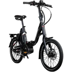 Zündapp X20 E Bike Klapprad Pedelec für Damen und Herren 150 - 190 cm E Fahrrad Bosch Faltrad Tiefeinsteiger Urban Bike